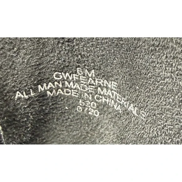 Guess Fearne Womens Black Floral Combat Boots Side Zip Lug Sole GWFEARNE Size 6M - Picture 14 of 15